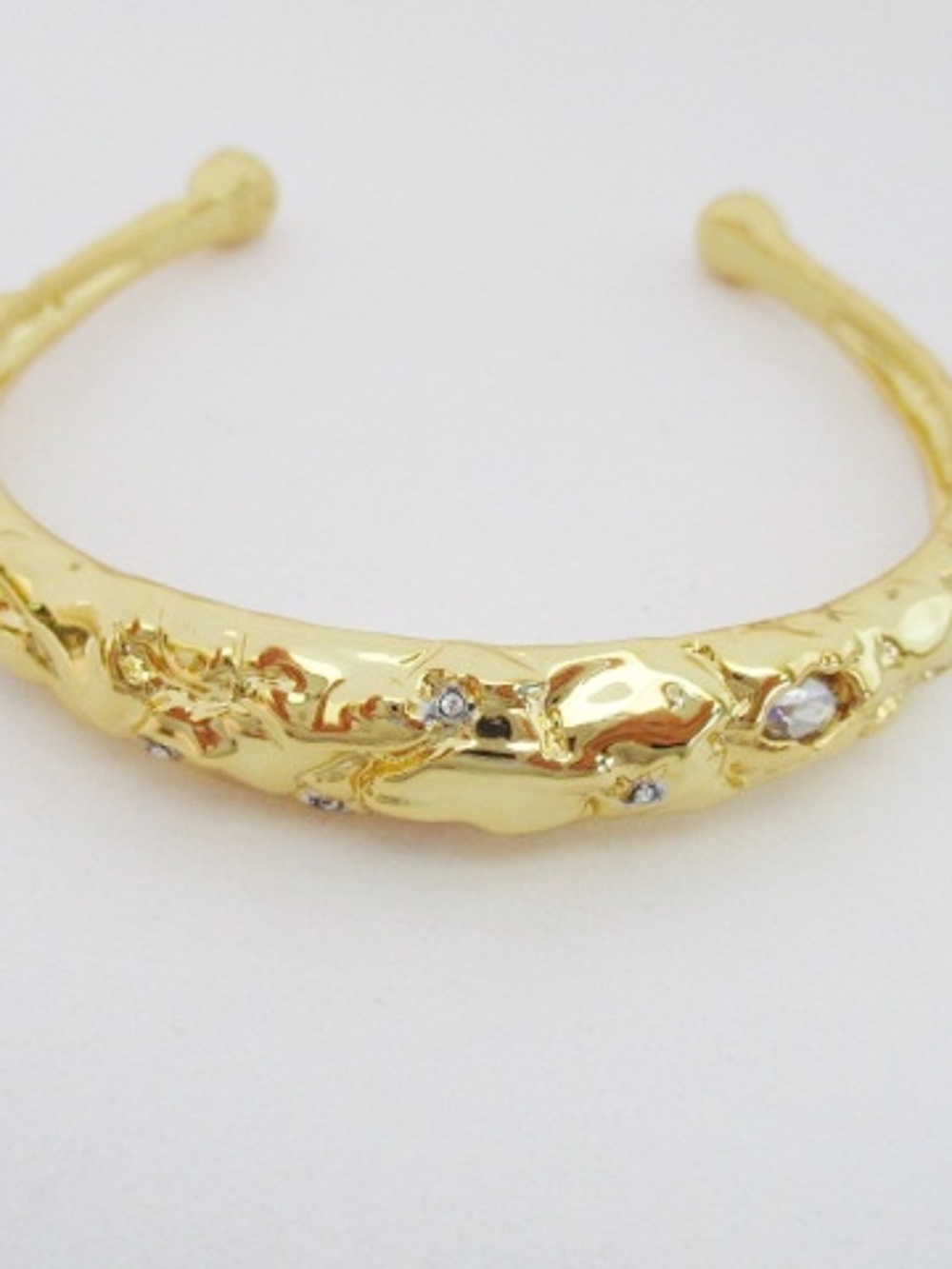 ALEXIS BITTAR - Gold Tone Cuff Bracelet